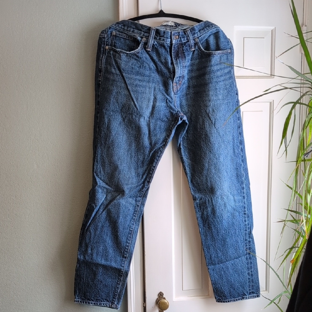 Madewell Men's Straight Blue Jeans
